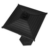 Αδιάβροχο IP65 Φωτιστικό Κολωνάκι Κήπου 32x32x52cm με Βάση E27 230v GloboStar 12149
