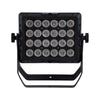GloboStar® 51175 HARPIES Επαγγελματική Κεφαλή PAR DMX512 360W AC 220V-240V 4in1 - SPOT 25° OSRAM LED Αδιάβροχη IP65 RGBW+UV - Μαύρο - L34 x W21 x H34cm