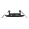 GloboStar® DELTA 77801 Χωνευτό Κινούμενο Στρόγγυλο Σποτ Οροφής για Λάμπα MR11 με Βάση GU5.3 ή GU10 - IP20 - Μεταλλικό - Φ70 x Υ21mm - Μαύρο - 5 Χρόνια Εγγύηση