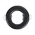GloboStar® DELTA 77808 Χωνευτό Στρόγγυλο Σποτ Οροφής για Λάμπα MR16 με Βάση GU5.3 ή GU10 - IP20 - Μεταλλικό - Φ83 x Υ31mm - Μαύρο - 5 Χρόνια Εγγύηση