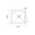WHITE LED SMD FLOOD LUMINAIRE IP66 70W 4000K 6250Lm 230V RA80