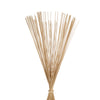 GloboStar® PORTONOVO S-02276 Boho Επιδαπέδιο Φωτιστικό Μονόφωτο 1 x E27 AC220-240V IP20 - Φ35 x Υ165cm - Μπεζ Ξύλινο Πλέγμα - 5 Χρόνια Εγγύηση