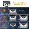 100 LED Ηλιακο Φωτιστικο Αδιάβροχο 1000Lm PIR Ανίχνευση Κίνησης και Σταθερή Λειτουργεία για Φωτισμο Κήπων Ψυχρο Λευκο 1τεμ.