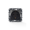 PRIME ΠΡΙΖΑ ΣΟΥΚΟ ΑΣΦΑΛΕΙΑΣ 1x2P+E 16A 250VAC IP20 MAT ΑΝΘΡΑΚΙ