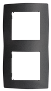 PRIME ΠΛΑΙΣΙΟ 2 ΘΕΣΕΩΝ IP20 ΓΚΡΙ