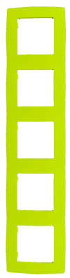 PRIME ΠΛΑΙΣΙΟ 5 ΘΕΣΕΩΝ IP20 ΛΑΧΑΝΙ