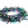 100LED ΛΑΜΠ ΣΕ ΣΕΙΡΑ 5cm ΠΟΛΥΧΡΩΜΑ ΑΝΤΑΠΤ 31VDC&amp;8 ΠΡΟΓΡΑΜΜΑΤΑ IP44 5m ΠΡΑΣ ΚΑΛΩΔ