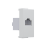^ MODYS ΠΡΙΖΑ ΔΙΚΤΥΟΥ ΙΒΟΥΑΡ 1 ΣΤ. RJ45 CAT.6 ΜΕ ΘΩΡΑΚΙΣΗ IP20