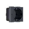^ MODYS ΠΡΙΖΑ ΣΟΥΚΟ ΑΝΘΡΑΚΙ 2 ΣΤ. 2P+E 16A 250VAC IP20