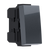 ^ MODYS ΔΙΑΚΟΠΤΗΣ ΑΠΛΟΣ ΑΝΘΡΑΚΙ 1 ΣΤ. 1P 10AX 250VAC IP20