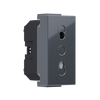 ^ MODYS ΔΙΠΟΛΙΚΗ ΠΡΙΖΑ ΑΣΦΑΛΕΙΑΣ ΑΝΘΡΑΚΙ 1 ΣΤ. 2P 10A 250VAC IP20