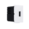^ MODYS ΠΡΙΖΑ ΤΡΟΦΟΔΟΣΙΑΣ USB 1 ΣΤ. 1xUSB ΛΕΥΚΗ 5VDC 1.2A IP20