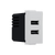 ^ MODYS ΠΡΙΖΑ ΤΡΟΦΟΔΟΣΙΑΣ USB 1 ΣΤ. 2xUSB ΙΒΟΥΑΡ 5VDC 2X1.2A IP20