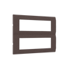 ^ MODYS ΠΛΑΙΣΙΟ 2x7 ΣΤ. ΣΚΟΥΡΟ ΚΑΦΕ