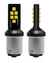 1156-P21W- Canbus Λαμπες led Αυτοκινητου 12smd 3030-1000lm-12-24vDc Πορτοκαλι 1τεμ.