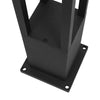 Αδιάβροχο IP65 Φωτιστικό Κολωνάκι Κήπου 15x15x59cm LED 15W 230v Θερμό Λευκό 3000k GloboStar 12137