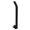 Αδιάβροχο IP65 Φωτιστικό Κολωνάκι Κήπου 9x15x70cm LED 15W 230v Θερμό Λευκό 3000k GloboStar 12140