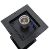 Αδιάβροχο IP65 Φωτιστικό Κολωνάκι Κήπου 15x15x58cm με Βάση E27 230v GloboStar 12143