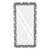 GloboStar® MAKEUP MIRROR-160x80-6 Μοντέρνος Καθρέπτης Μακιγιάζ με Πλαίσιο Φυσικού Ξύλου με Διακόπτη On/Off 20 x E27 AC220-240V - Μ80 x Π7 x Υ160cm - Γκρι Ανθρακί