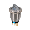 2-POSITION SWITCH+ ARREST EL-22X2 NO+NC IP65 RED