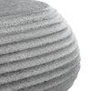 GloboStar® Artificial Garden FLORENCE 20750 Επιδαπέδιο Πολυεστερικό Τσιμεντένιο Κασπώ Γλάστρα - Flower Pot Γκρι Μ108 x Π72 x Υ40cm