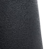 GloboStar® Artificial Garden SOHO 20791 Επιδαπέδιο Πολυεστερικό Τσιμεντένιο Κασπώ Γλάστρα - Flower Pot Μαύρο Φ65 x Υ60cm