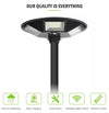 300w Ηλιακό Φωτιστικό Led-600smd 5730 κήπου-Ψυχρο Λευκο-1τεμ. - ecoinn.gr