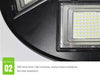 300w Ηλιακό Φωτιστικό Led-600smd 5730 κήπου-Ψυχρο Λευκο-1τεμ. - ecoinn.gr
