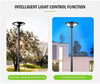 300w Ηλιακό Φωτιστικό Led-600smd 5730 κήπου-Ψυχρο Λευκο-1τεμ. - ecoinn.gr