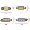 31mm Festoon C5W-12v dc- 6 Smd Led Canbus 5630 led αυτοκινητου-150 lumens-Ψυχρο Λευκο