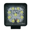 Προβολέας LED Εργασίας Τετράγωνος 27W 10-30V 3780lm 30° Αδιάβροχος IP65 Ψυχρό Λευκό 6000k  10000