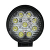 Προβολέας LED Εργασίας Στρογγυλός 27W 10-30V 3780lm 30° Αδιάβροχος IP65 Ψυχρό Λευκό 6000k  30000