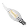 Λάμπα LED E14 Κεράκι Φλόγα C35T 4W 230V 400lm 320° Edison Filament Retro Θερμό Λευκό 2700k Dimmable  44004