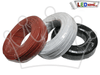 Στρογγυλό Υφασμάτινο Καλώδιο 2 x 0.75mm² Άσπρο  80012