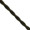 Πλεκτό Υφασμάτινο Καλώδιο 2 x 0.75mm² Καφέ  80017