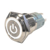 Διακοπτάκι LED ON/OFF 230 Volt 4 Ampere Ψυχρό Λευκό  05052