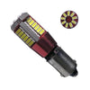 Λαμπτήρας LED BA9S 57 SMD 3014 Can Bus 12 Volt Ψυχρό Λευκό  55784