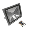 Προβολέας LED 30W 230V 1950lm 120° Αδιάβροχος IP65 με Ασύρματο Χειριστήριο RGB  62002