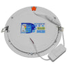 Πάνελ PL LED Οροφής Στρογγυλό Χωνευτό 20W 230v 1870lm 180° Φυσικό Λευκό 4500k  01785