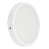 Πάνελ PL LED Οροφής Στρογγυλό Εξωτερικό 20W 230v 1920lm 180° Ψυχρό Λευκό 6000k  01787