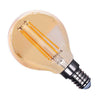 Λάμπα LED E14 G45 Mini Γλόμπος 4W 230V 400lm 320° Edison Filament Retro Θερμό Λευκό Μελί 2200k Dimmable  44022