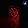 Φωτιστικό LED Σήμανσης Αλουμινίου NO Smoking  75500