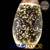 Μοντέρνο Κρεμαστό Φωτιστικό Οροφής Μονόφωτο με Ενσωματωμένο Φωτισμό LED 3000k Χάλκινο με Φυσητό Γυαλί  JADORE 01232