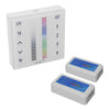 Ασύρματος LED RGB Controller με Χειριστήριο Τοίχου Αφής 2.4G RF 12v (288w) - 24v (576w) DC για Δυο Group  04052