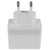 Φορτιστής USB 4 Θέσεων Wall Adapter 2 x AUTO 2.1A &amp; 2 x 1A 5V DC Λευκός με Χρώμιο  69997