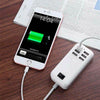 Φορτιστής USB 6 Θέσεων με ON / OFF Διακόπτη 4A 20 Watt 5V DC Λευκός  69998