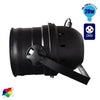 Επαγγελματική Κεφαλή PAR 177 LED 20W 230V 60° DMX512 Μαύρο Χρώμα RGB  51119