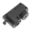 Μονοφασικός Connector 2 Καλωδίων Αντάπτορας Κρέμασης Φωτιστικών για Μαύρη Ράγα Οροφής 93121