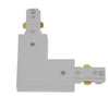 Διφασικός Connector 3 Καλωδίων Συνδεσμολογίας Ελ (L) για Λευκή Ράγα Οροφής 93133