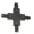Διφασικός Connector 3 Καλωδίων Συνδεσμολογίας Cross (+) για Μαύρη Ράγα Οροφής  93136